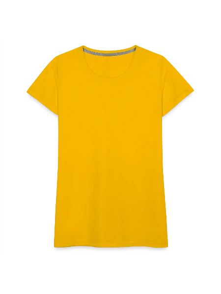 Women's Premium T-Shirt - sun yellow - Front