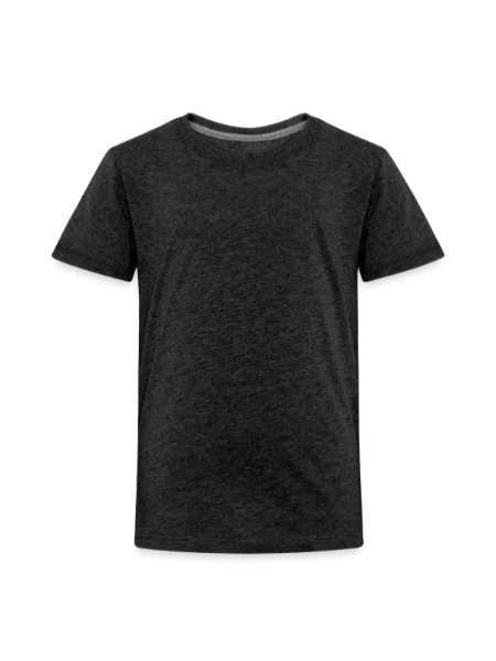 Toddler Premium T-Shirt - charcoal grey - Front