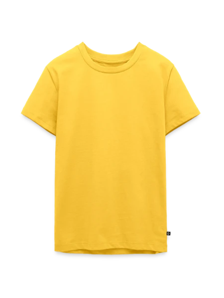 Kids' Premium T-Shirt - sun yellow - Front