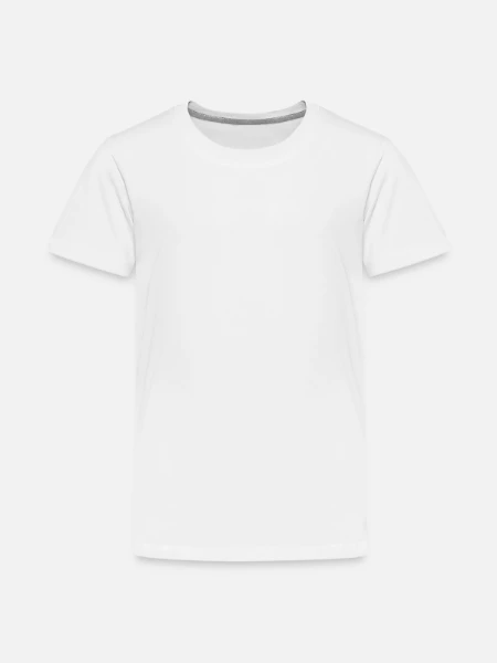 Kids' Premium T-Shirt - white - Front