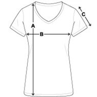Women's Premium Organic V-Neck T-shirt