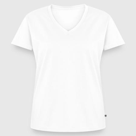 Women's Premium Organic V-Neck T-shirt - Front