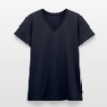 Women's Premium Organic V-Neck T-shirt Front - Slide 2