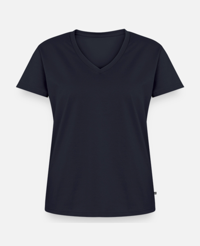 Women's Premium Organic V-Neck T-shirt Front - center