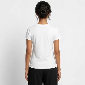 Women's Premium Organic V-Neck T-shirt - Back