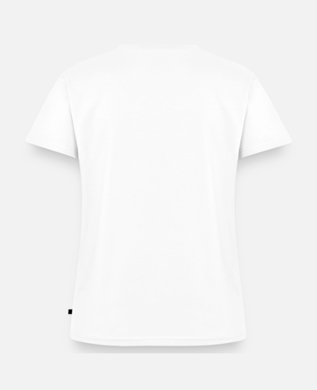 Women's Premium Organic V-Neck T-shirt Back - center
