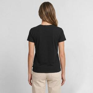 Women's Premium Organic V-Neck T-shirt - Back