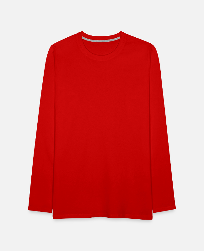 Men's Premium Long Sleeve T-Shirt Front - center