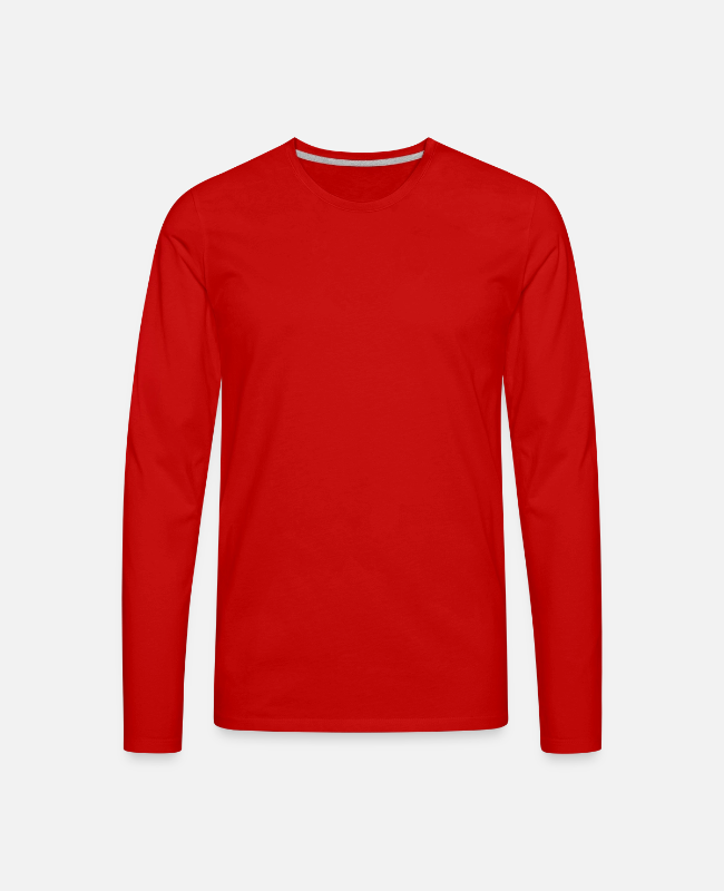 Men's Premium Long Sleeve T-Shirt Front - center