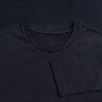 Product details: Men's Premium Long Sleeve T-Shirt Close-up