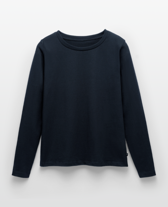 Women's Premium Slim Fit Long Sleeve T-Shirt Front - center