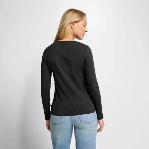 Women's Premium Slim Fit Long Sleeve T-Shirt - Back
