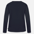 Women's Premium Slim Fit Long Sleeve T-Shirt Back - Slide 1