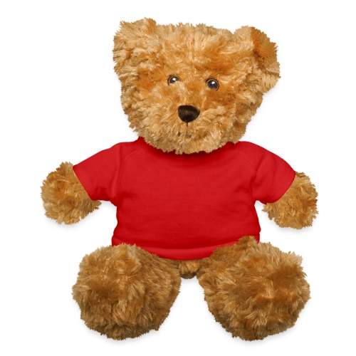 Adopted By AYAAT Cuddly Dog Teddy Bear Wearing a Printed Named T-Shir AYAAT-TB2 