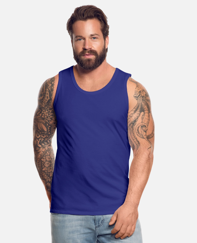 Men's Premium Tank Front - center
