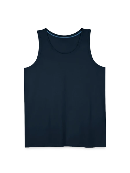Men's Premium Tank - deep navy - Front