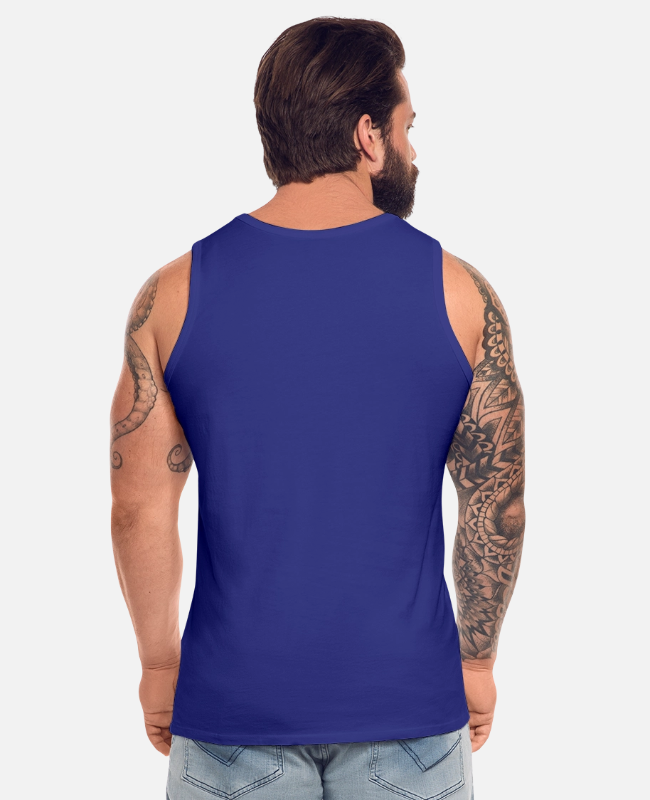 Men's Premium Tank Back - center