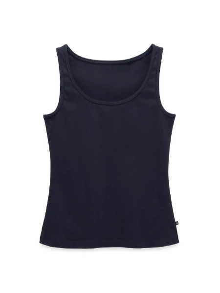 Women's Premium Tank Top - navy - Front