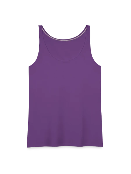 Women's Premium Tank Top - purple - Front