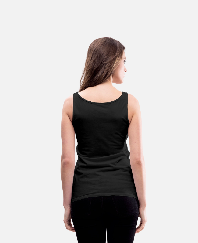 Women's Premium Tank Top Back - center