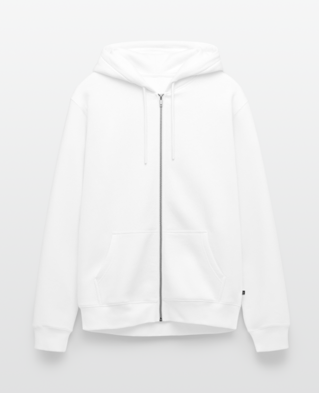 Unisex Premium Organic Zip Hoodie Front - center