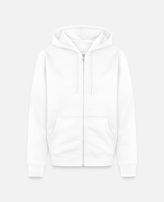 Unisex Premium Organic Zip Hoodie Front - center