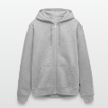 Unisex Premium Organic Zip Hoodie Front - Slide 2
