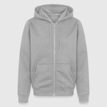 Unisex Premium Organic Zip Hoodie - Front