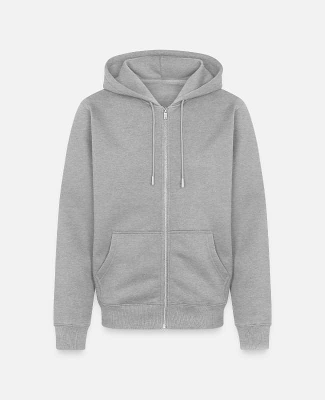 Unisex Premium Organic Zip Hoodie Front - center