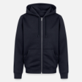 Unisex Premium Organic Zip Hoodie Front - Slide 0