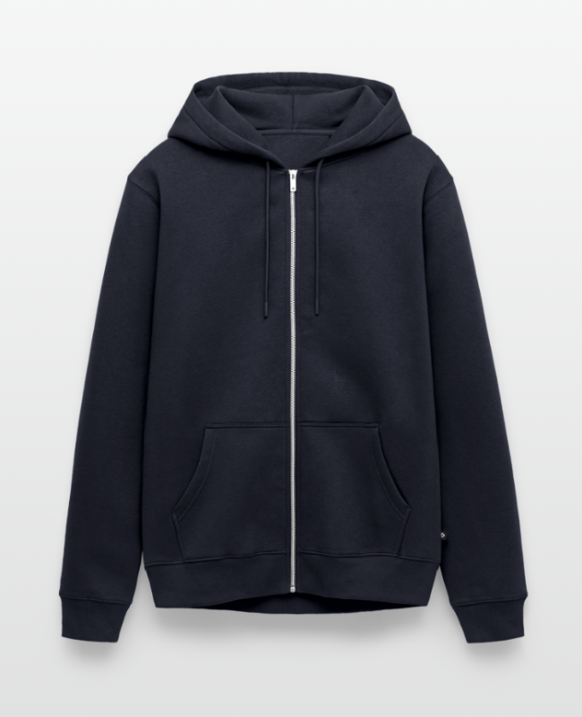 Unisex Premium Organic Zip Hoodie Front - center