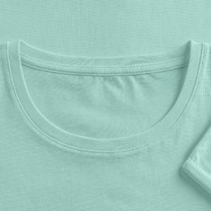 Women's Premium Roll Up Sleeve T-Shirt - Neck Label