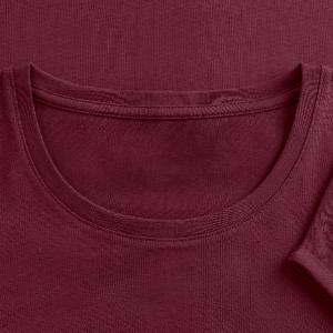 Women's Premium Roll Up Sleeve T-Shirt - Neck Label