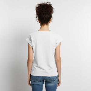 Women's Premium Roll Up Sleeve T-Shirt - Back