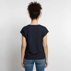 Women's Premium Roll Up Sleeve T-Shirt - Back