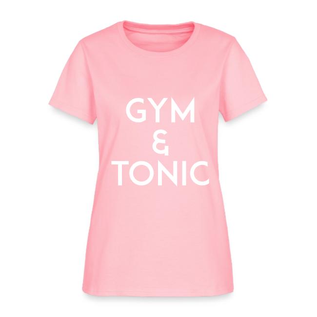 Running and Triathlon - t-shirt for runners | Gym & Tonic - Womens T-Shirt