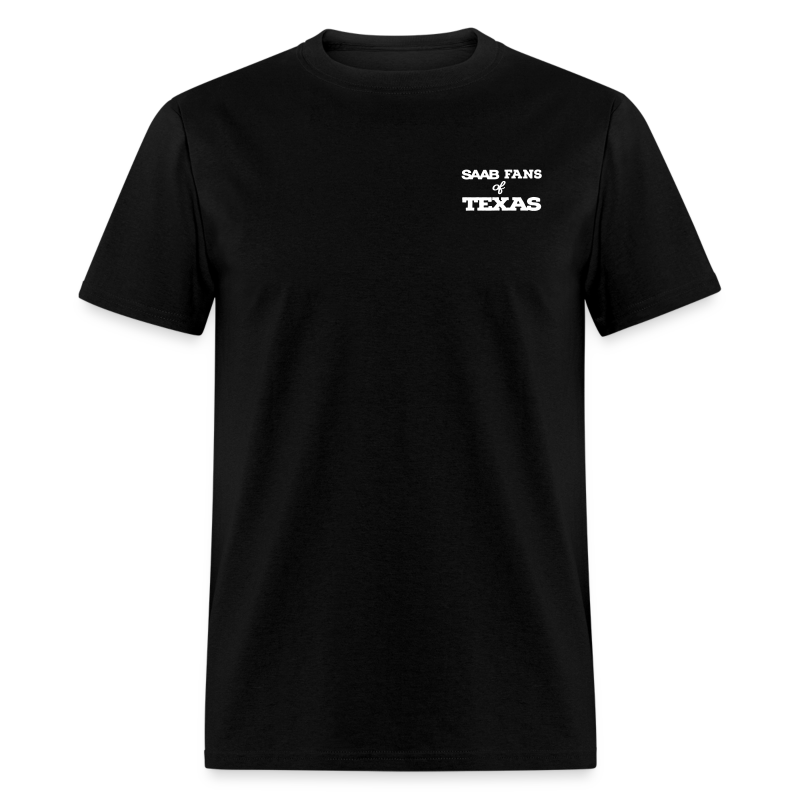 SAABTX_BACK GRAPHIC_BLK - Men's T-Shirt