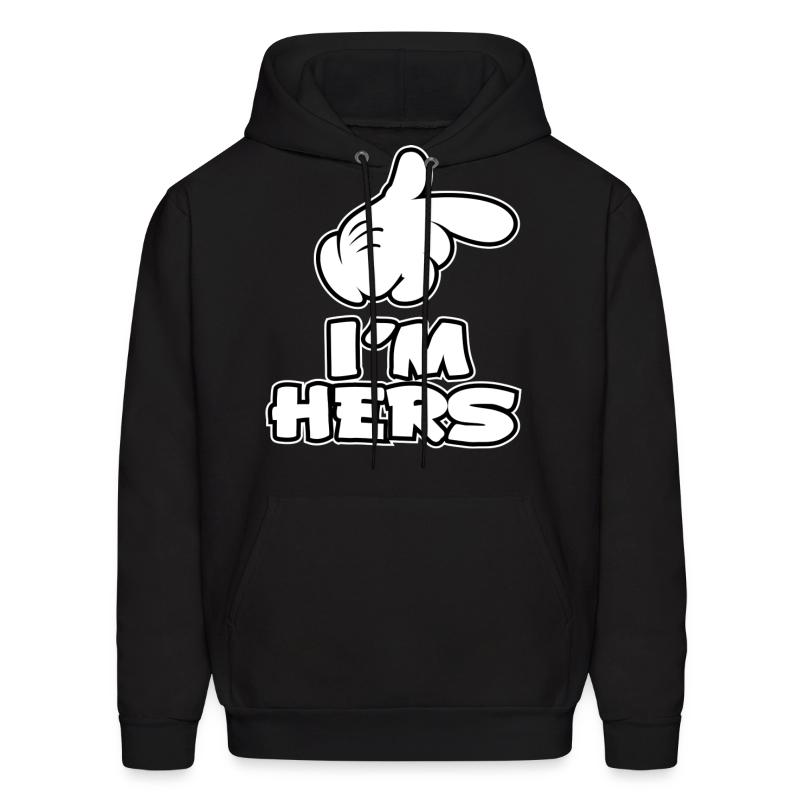 hoodie black orange