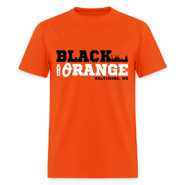 black_and_orange T-Shirt | Spreadshirt