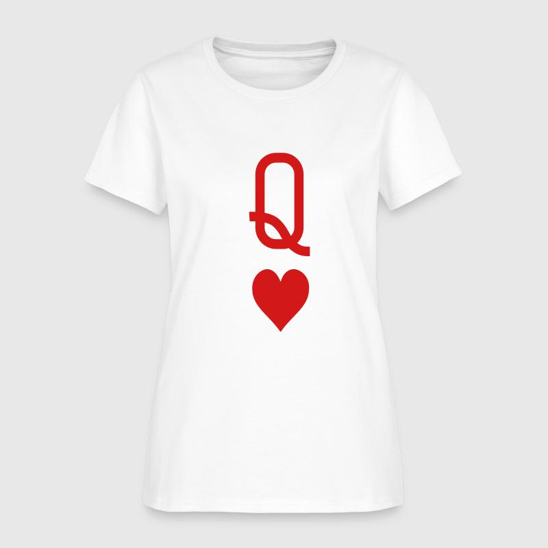 queen of heart t shirt