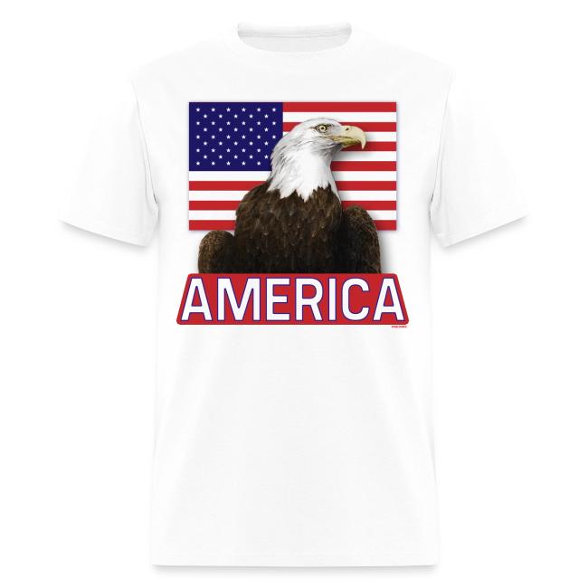 USA American Flag Bald Eagle T-Shirts | Merica | Americanshirts