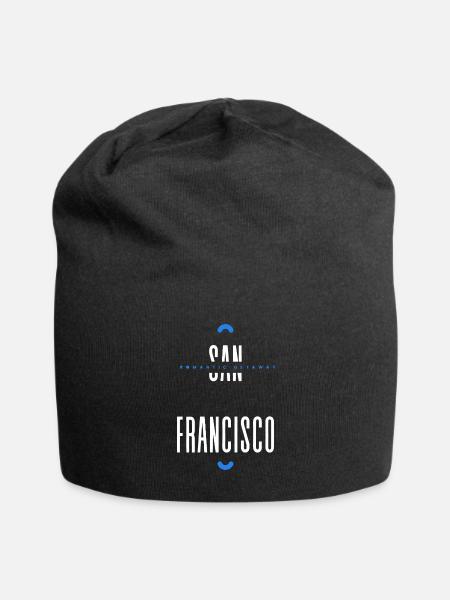 San Francisco Romantic Getaway - Jersey Beanie - black - Front