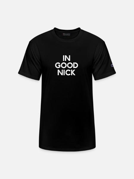 In Good Nick Bold Monochrome - Champion Unisex T-Shirt - black