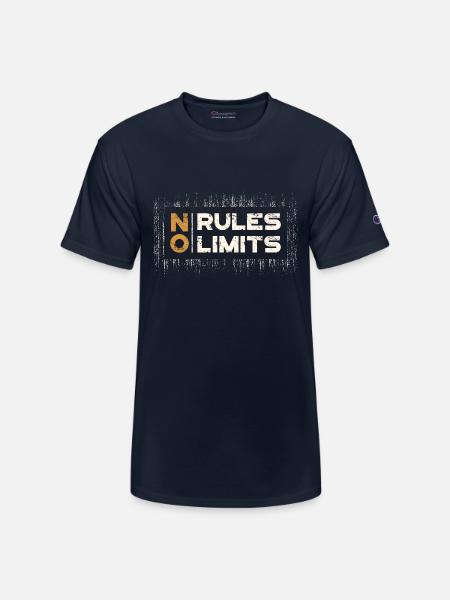 Limitless Mindset - Champion Unisex T-Shirt - navy