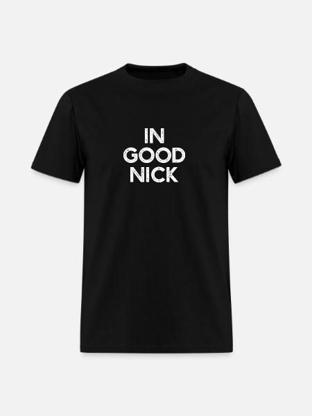 In Good Nick Bold Monochrome - Men's T-Shirt - black