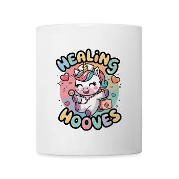 Healing Hooves - Coffee/Tea Mug - white - Front