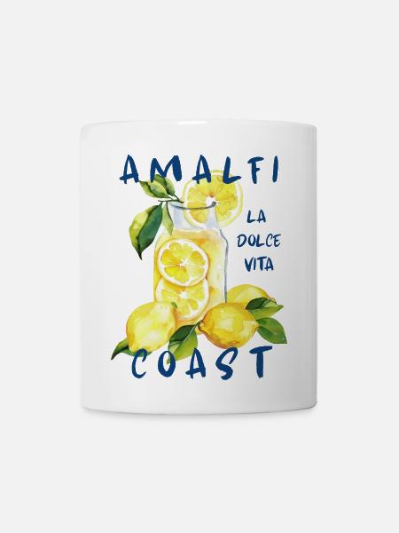Amalfi Coast Italy - la Dolce Vita - Coffee/Tea Mug - white