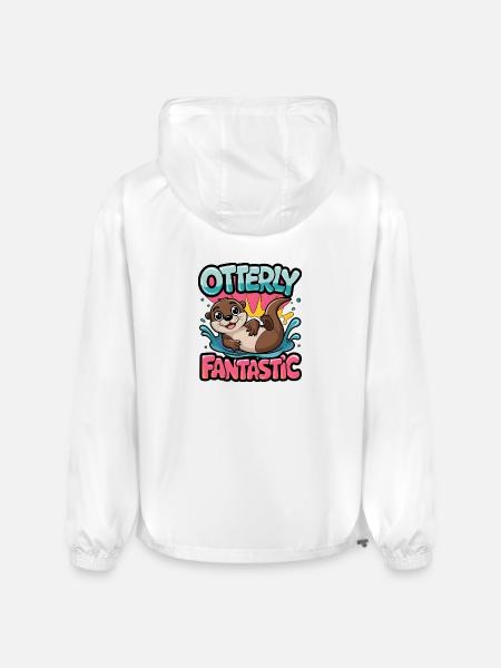 Otterly Fantastic - Champion Packable Jacket - white