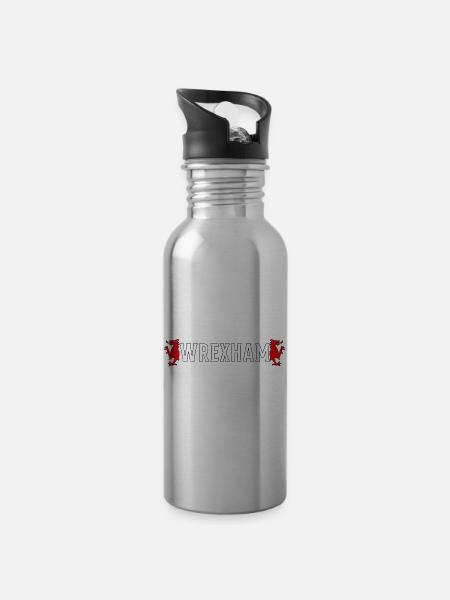 WREXHAM - 20 oz Water Bottle - silver