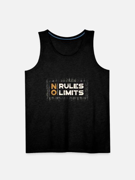 Limitless Mindset - Men's Premium Tank - charcoal grey